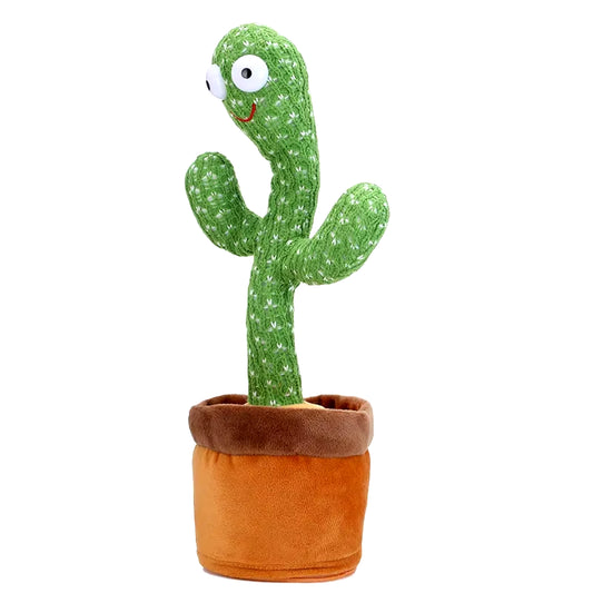 1Pc Dancing Cactus Toy,Repeat Talking ,Song Speaker Wriggle Dancing Sing Talk, Plushie Stuffed ,Interaction and Decoration